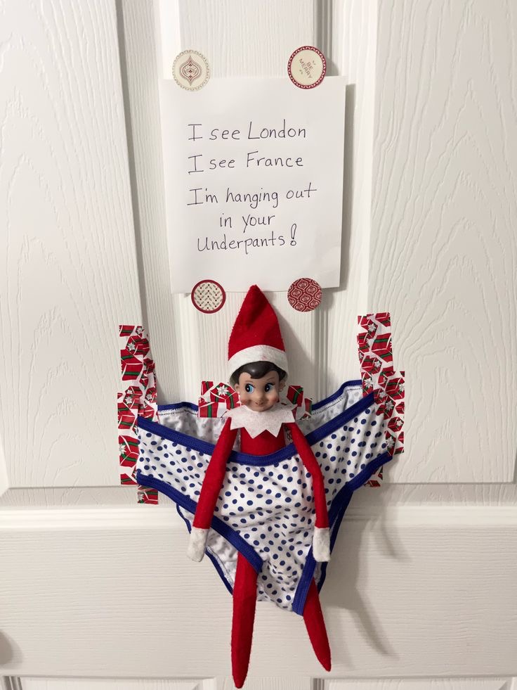 Elf on the shelf Ideas