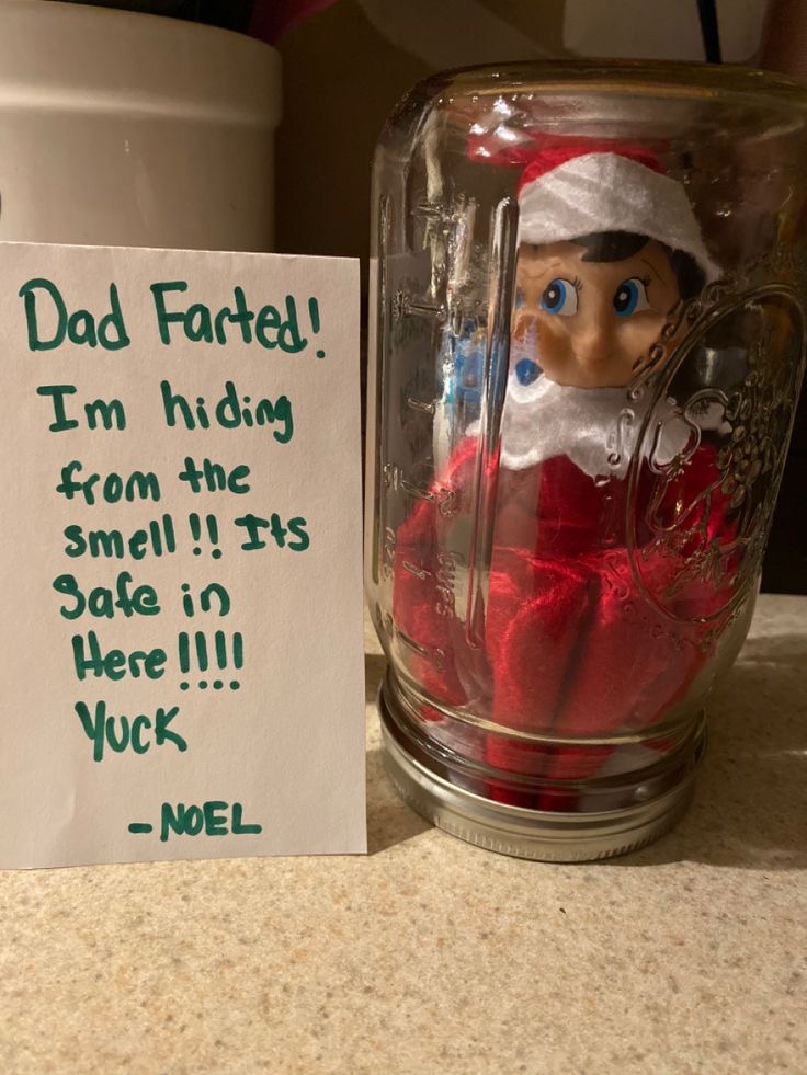 Elf on the shelf Ideas