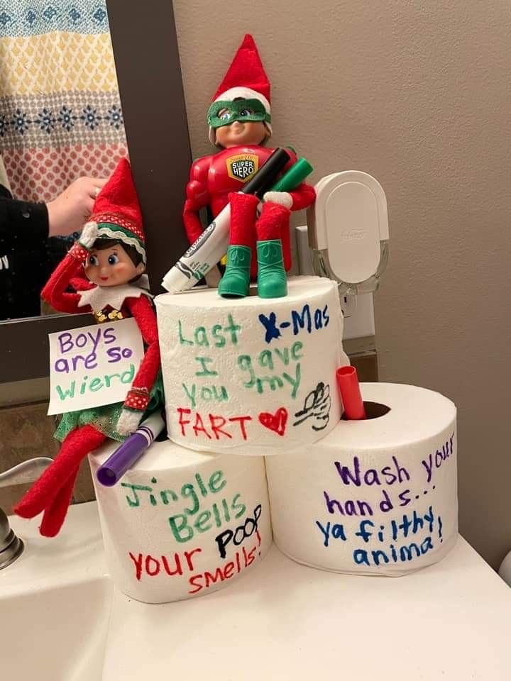 Elf on the shelf Ideas