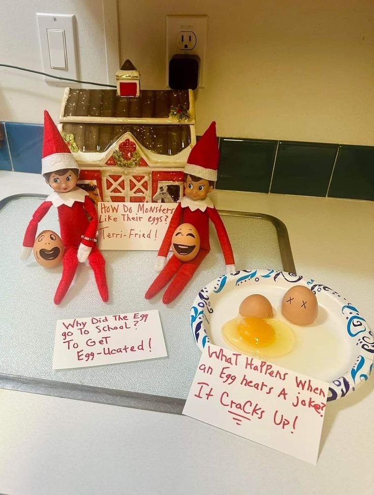 Elf on the shelf Ideas