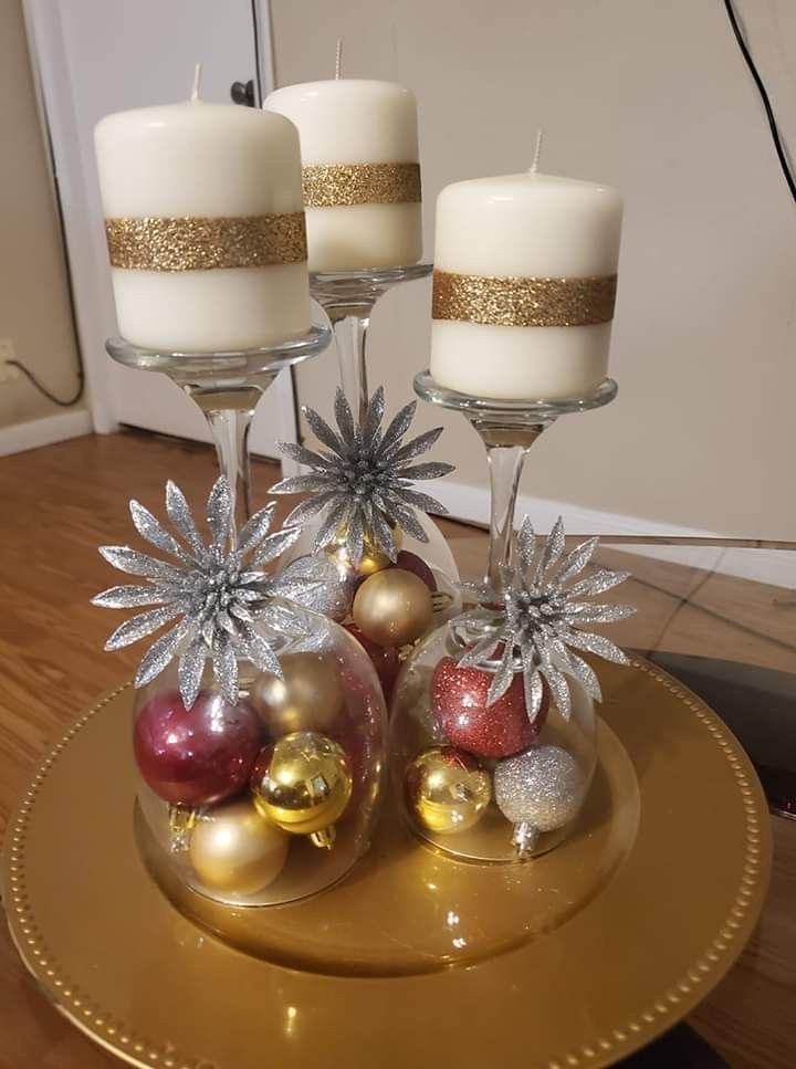 CHRISTMAS CENTERPIECE IDEAS