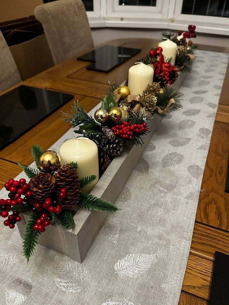 CHRISTMAS CENTERPIECE IDEAS