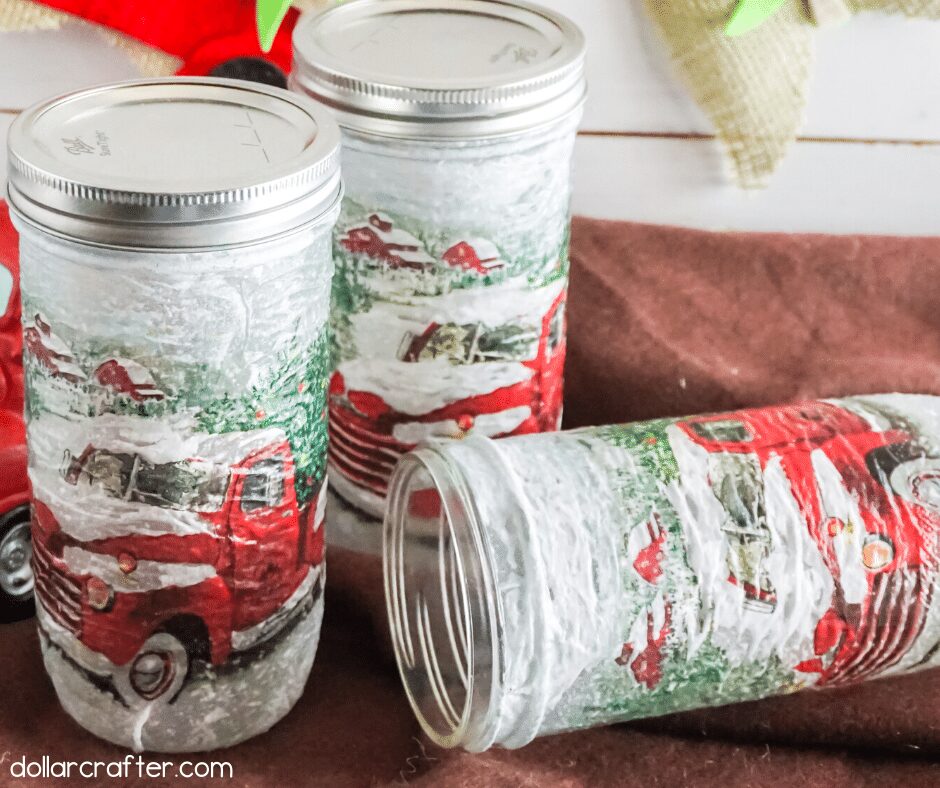 CHRISTMAS MASON JAR CRAFTS